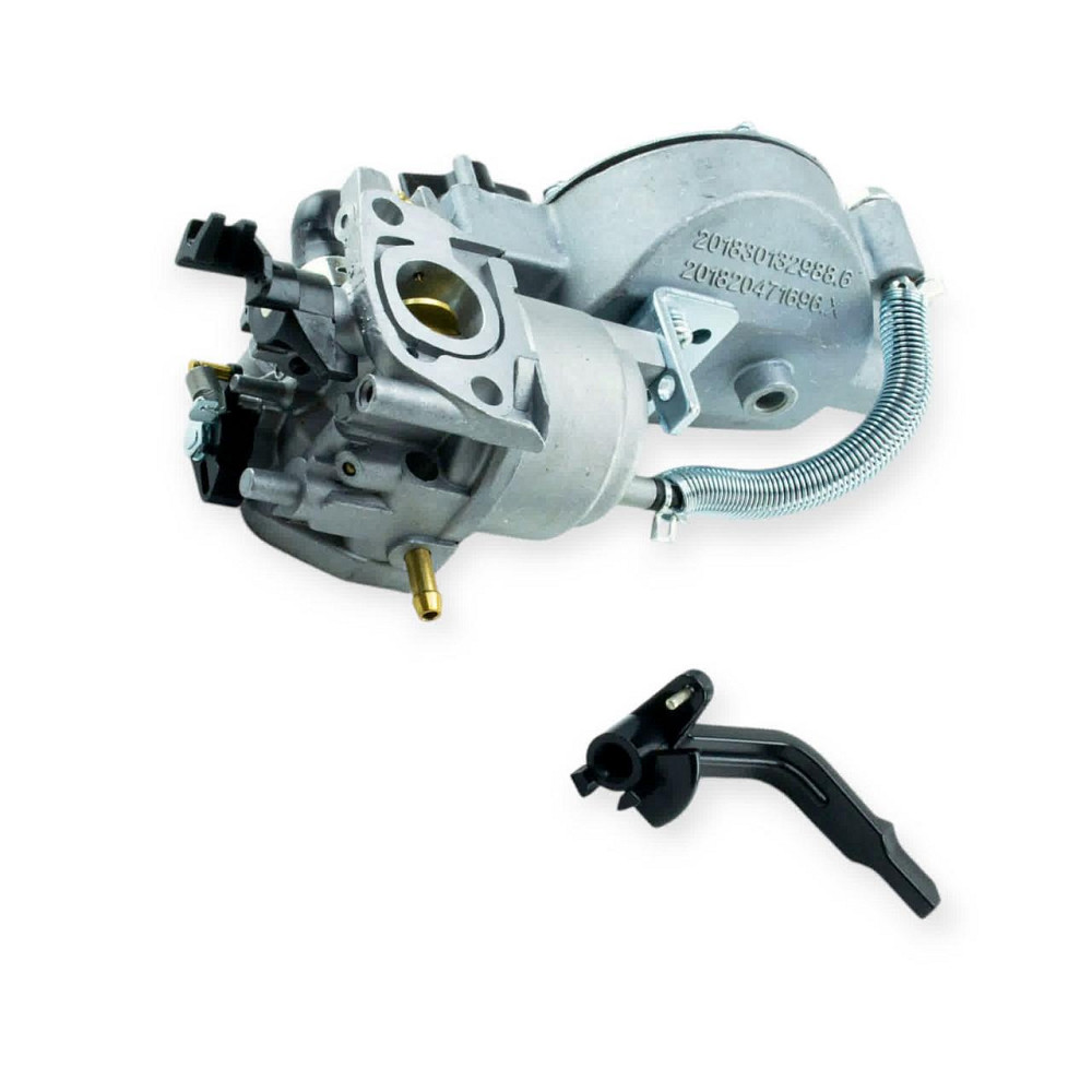 Карбюратор (168f/170f 19mm) для бензинового генератора 2-3.5 кВт (механізм важільний) газ-бензин Мукачево - фото 1