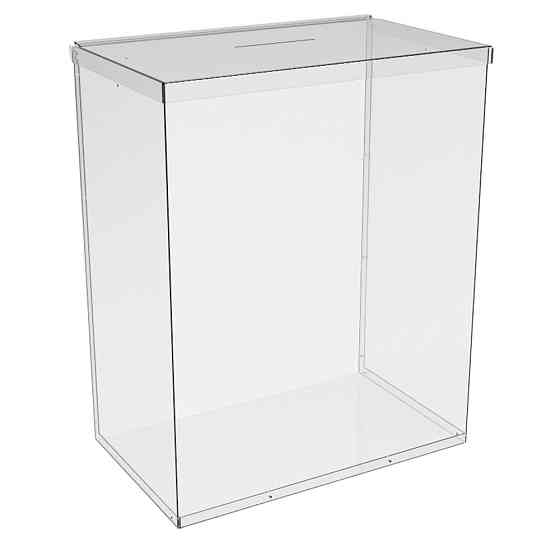 Ящик EKOSTAR без замка для пожертвований и сбора денег 400x245x500. Объем 49 литров Киев