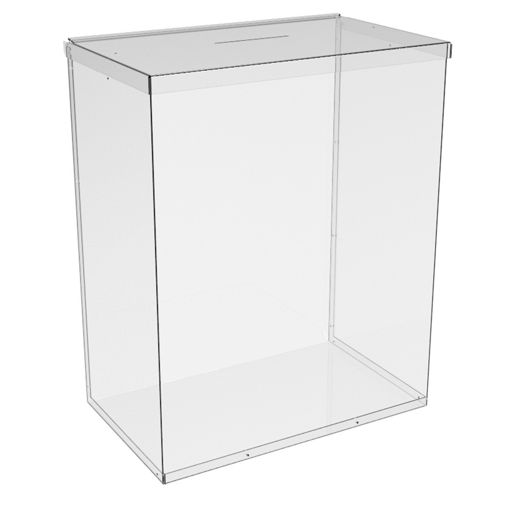 Ящик EKOSTAR без замка для пожертвований и сбора денег 400x245x500. Объем 49 литров Киев - изображение 2