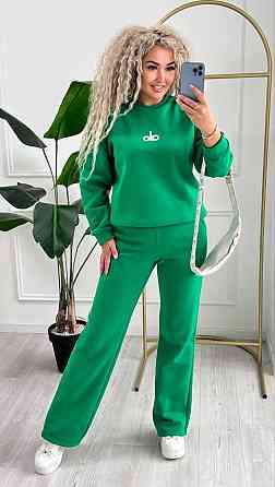 Женский спорт костюм со штанами палаццо Одесса