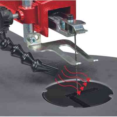 Ленточная пила Einhell TC-SS 406 E, 120В, 400-1600об/мин, вылет 40 мм (4309047) Винница