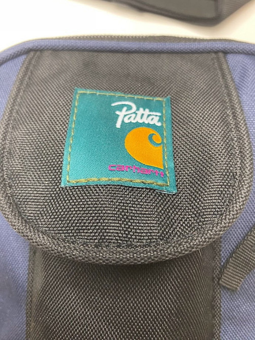 Сумка Carhartt 17х17х7 черный Синий/черный Киев - изображение 4