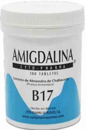 Вітамін B17 Cyto Pharma Amygdalina 100 мг 100 таб Київ