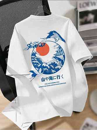 Футболка женская с принтом  42 Белая 2664081945 Днепр