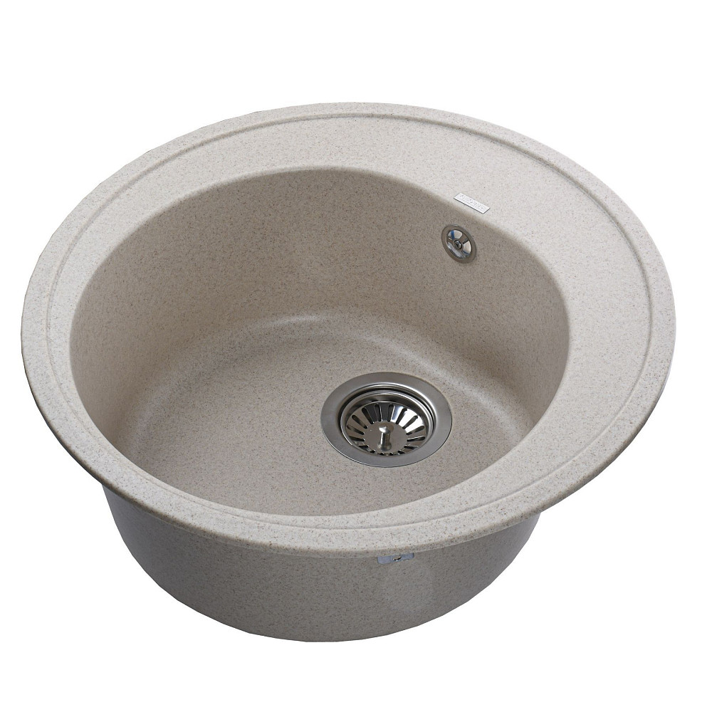 Гранітна мийка Globus Lux MARTIN піщаний 510мм-А0004 Тернополь - изображение 2