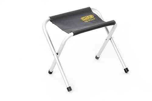 Складной табурет без спинки с алюминиевым каркасом Ø22мм 40х35х45см СИЛА Харьков