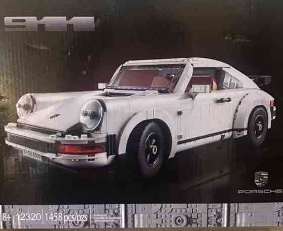 Конструктор білий Porsche 911 подібний до LEGO ретро автомобіль. Харків