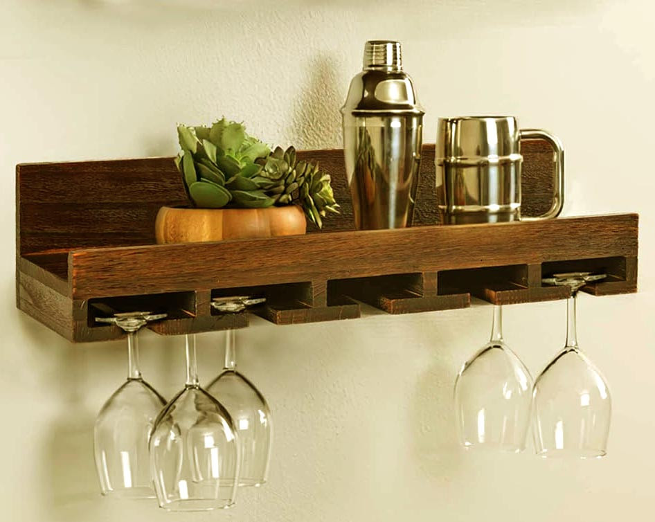 Полиця для келихів "Хефенер" латте Миколаїв - фото 1