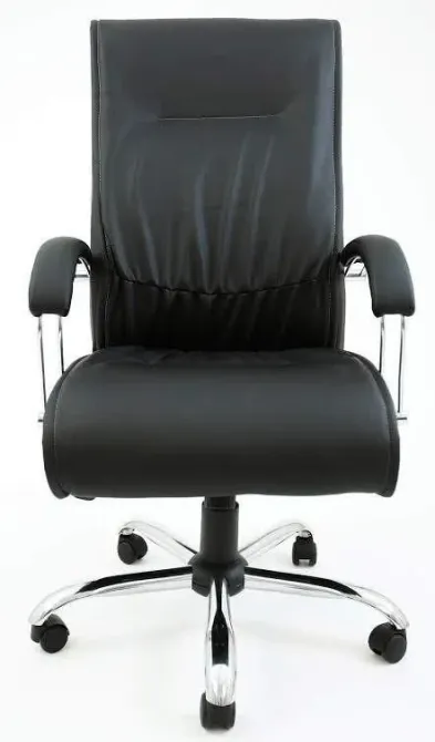 Офисное Кресло Руководителя Richman Munich Fly 2230 Хром М2 AnyFix Черный Киев - изображение 2