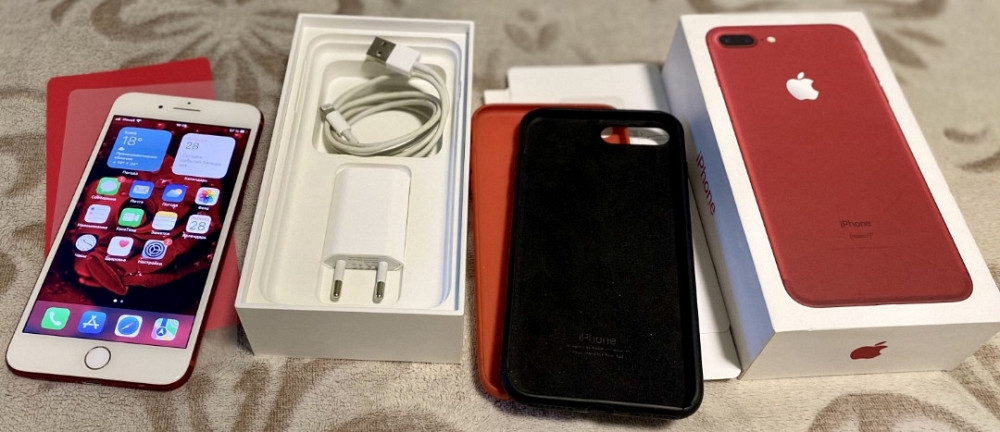 Айфон: iPhone 7 Plus Red Product 128Gb. Neverlock Киев - изображение 6