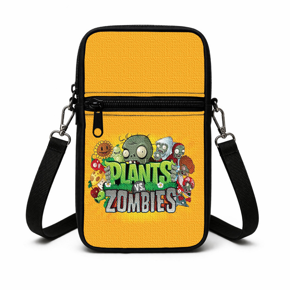 Сумка-чохол для телефону Plants vs. Zombies дитяча сумка через плече, водонепроникна міні-сумка (4976) Київ - фото 1