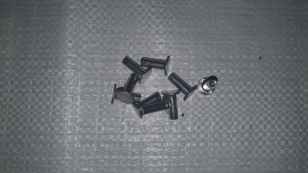 Заклепка колодки алюминиевая ГАЗ, ПАЗ, КаВЗ, ЗИЛ. 6х18 мм. Харьков - изображение 1