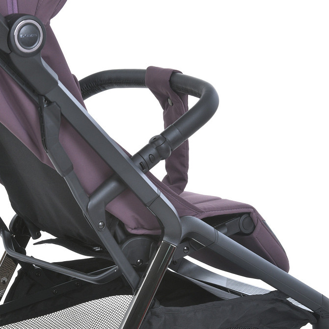 Коляска дитяча El Camino BEYA Vintage Plum прогулянкова з чохлом для ніжок у комплекті Фіолетова (ME 1127-B) Чернігів - фото 8