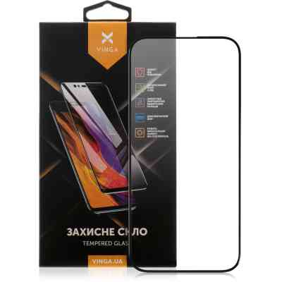 Скло захисне Vinga Apple iPhone 16 Pro (VGIP16P) Вінниця