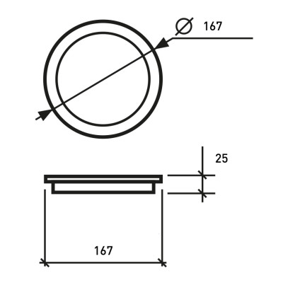 Светильник Eurolamp Downlight NEW 18W 1600Lm 4000K (LED-DLR-18/4(new)) Винница - изображение 2