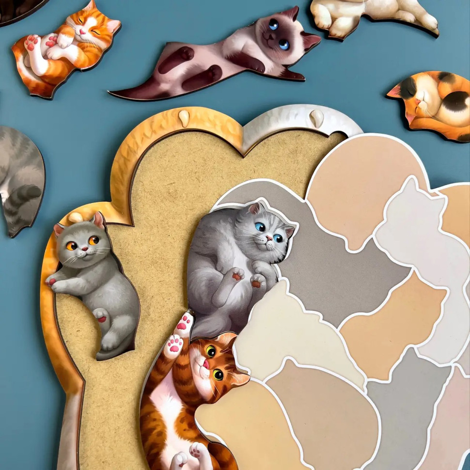 Деревянный пазл-вкладыш 