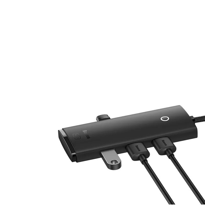 USB-хаб Baseus Lite 4-Port Type-C, 1м, черный Киев - изображение 9