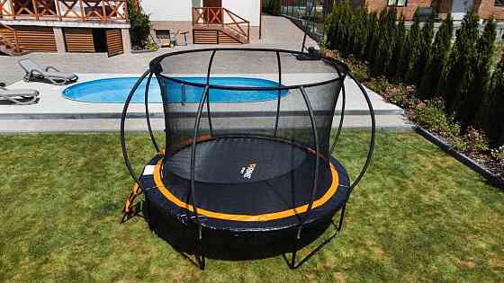 Батут PRIME SPORT INSIDE TITANPRO с внутренней сеткой 10 футов оранжевый Киев