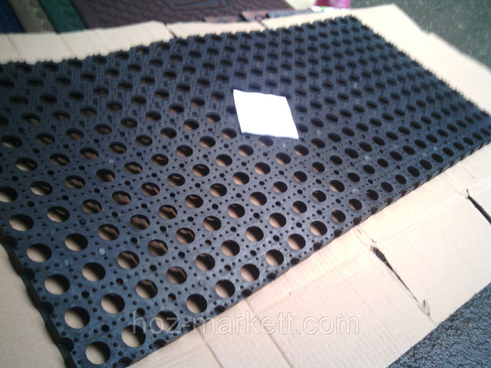 Килимок 100 х 150 см гумовий стільники брудозахисний кілім Харків - фото 5
