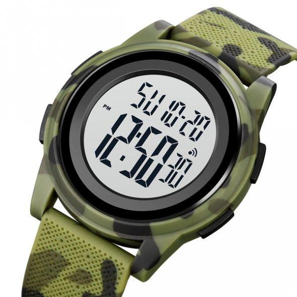 Тактичний водостійкий кварцовий годинник Skmei Military New Київ - фото 1