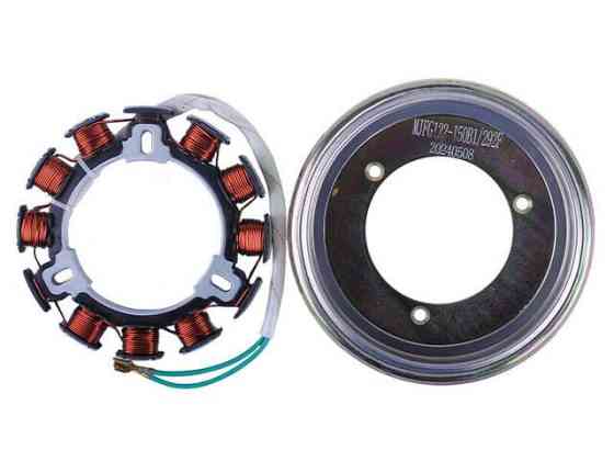 Генератор у зборі — мотоблок 192F Мукачево