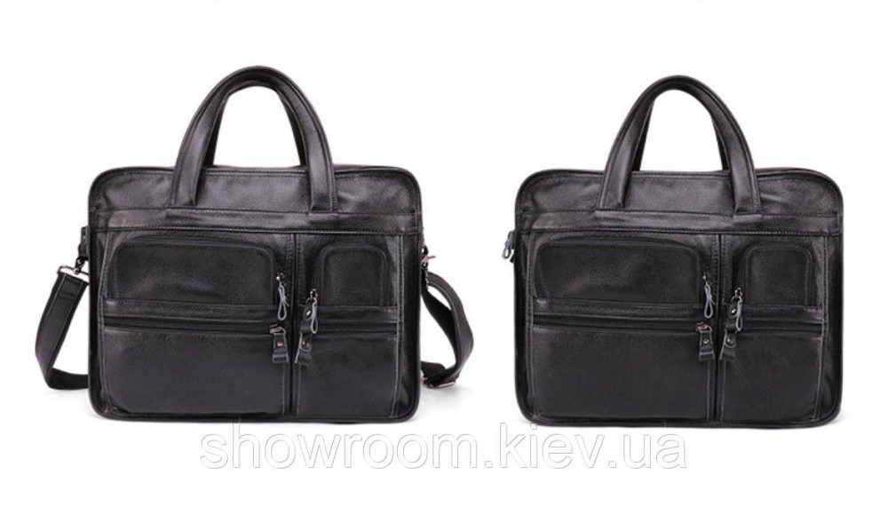 Мужская кожаная сумка для ноутбука Leather Collection (9946) Киев - изображение 2