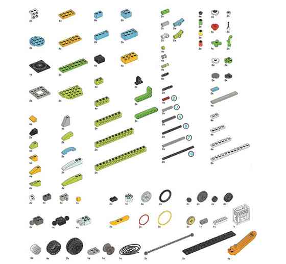 Конструктор обучающий робототехника 280 деталей Webo 2.0 Киев