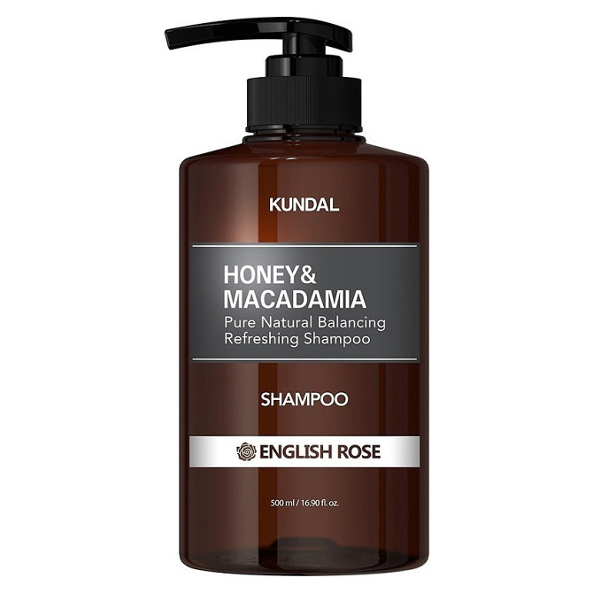 Шампунь Vidnoyluyuyychy з медом такого меду Macadamiya & amp;Macadamia Nature Shampoo англійська троянда Kundal 500 мл Вінниця - фото 1