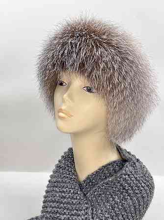 Меховая повязка женская на голову Золотистый Харьков