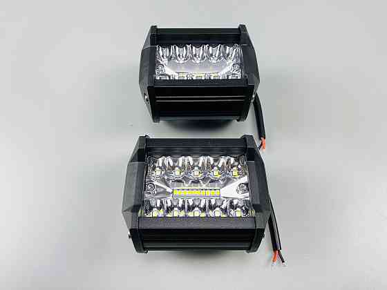 Фара світлодіодна LED прямокутна 60W (20 діодів), робоче світло для автомобіля Мукачево