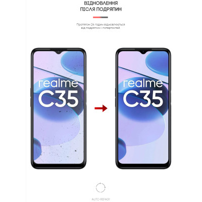 Пленка защитная Armorstandart Anti-Blue Realme C35 (ARM62342) Винница - изображение 2