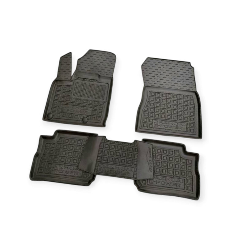 Килимки nissan qashqai e-power 2022-> борт 2,5 см, з перемичкою салону Мукачево - фото 1