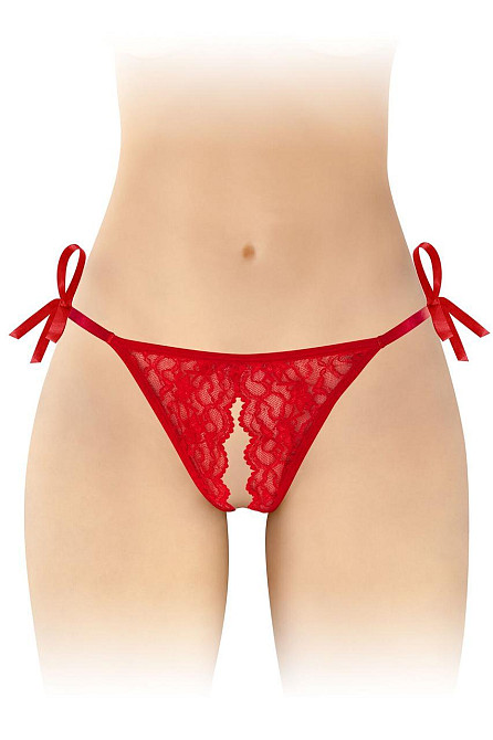 Трусики з доступом Fashion Secret STELLA Red Sex Aura Київ - фото 1