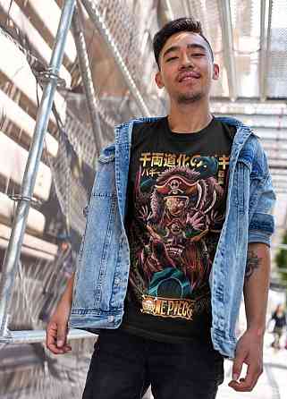 Футболка аниме Аниме Винтаге Спекиал Аниме оверсайз (S/M/L) Черний AnimeJ1013 Днепр