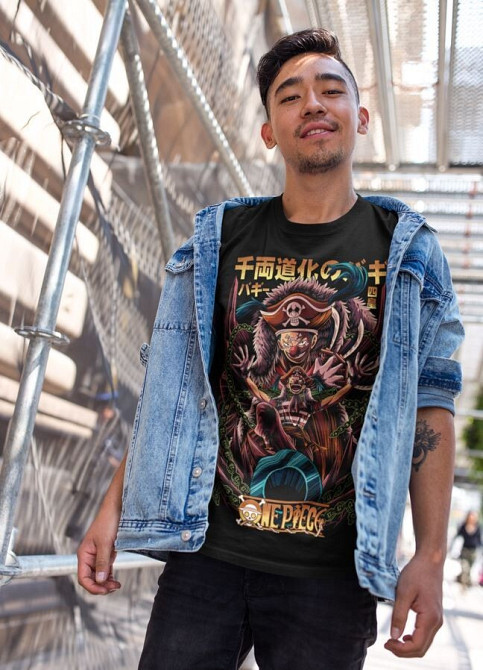 Футболка з аніме принтом Аніме Вінтаге Спекіал Аніме оверсайз (S/M/L) Чорний AnimeJ1013 Дніпро - фото 3