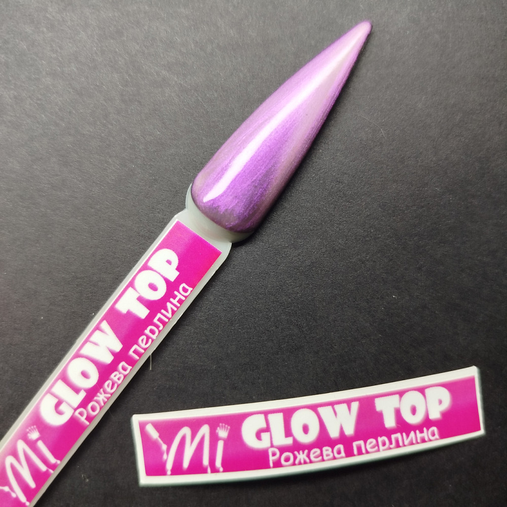 Наліпка на тіпсу (палітру) для топу Mi Glow Top Рожева Перлина (9 x 55 мм) Херсон - фото 1