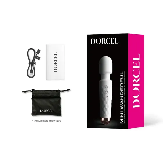 Мінівібромасажер Dorcel Wand Mini Wanderful White Львів