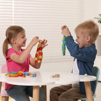 Развивающая игрушка Ігротеко шнуровка для малышей Геометрика (900019) Винница - изображение 4