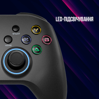 Геймпад Lorgar TRIX-510 PC iOS13 Android PS3 Bluetooth Black (LRG-GP510) Вінниця - фото 11
