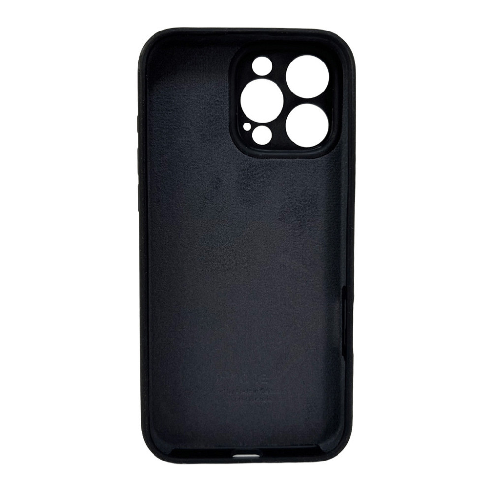 Чохол для смартфона Silicone Full Case AA Camera Protect for Apple iPhone 16 Pro Max 14,Black Київ - фото 3
