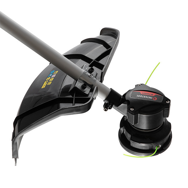 Тример акумуляторний безщітковий 40 В (2×20 В), 6000 об/хв, діаметр обертання диска/ліски 255/350 мм, котушка + 3-зубчастий ніж, Київ - фото 9