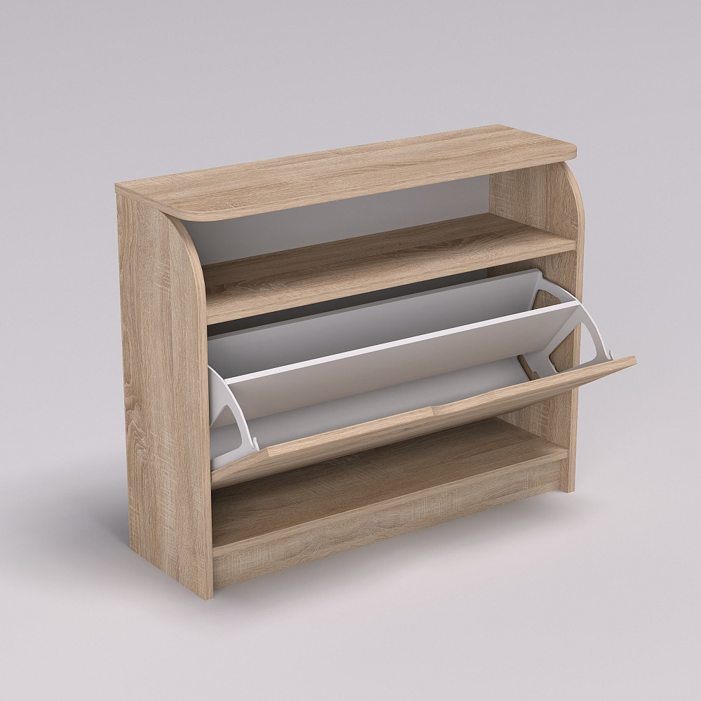 Тумба для обуви №3, Дуб Сонома, 800/250/650 Львов - изображение 5
