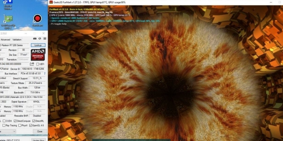 Видеокарта Sapphire Radeon R7 250 2Gb. DDR3 (128Bit) Киев - изображение 8