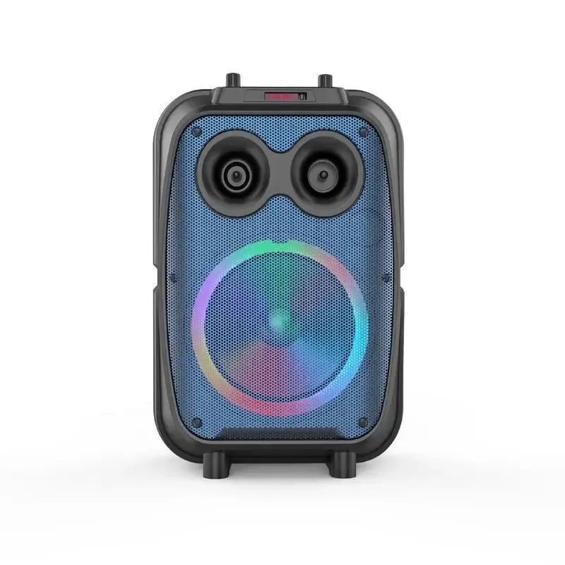 Портативна Bluetooth колонка ZQS-8120 з колесами та ручкою, LED, FM, USB, TF, TWS, мікрофоном, 8" динамік, 20ВТ Одеса - фото 2