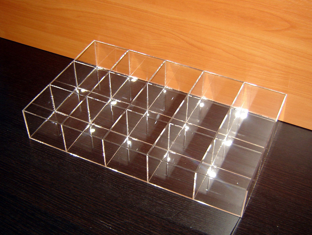 Короб EKOSTAR 15 ячеек для ластиков и мелочей 3мм Киев - изображение 5