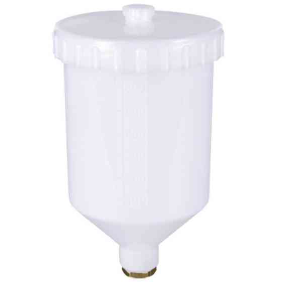 Сменный бачок для краскопульта (внутренняя резьба) 600 мл AUARITA PC-600GPP Одеса