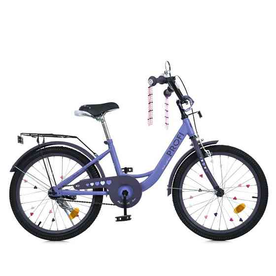 Велосипед дитячий MB 20043-1 колеса 20 дюймів, фіолетовий Вінниця