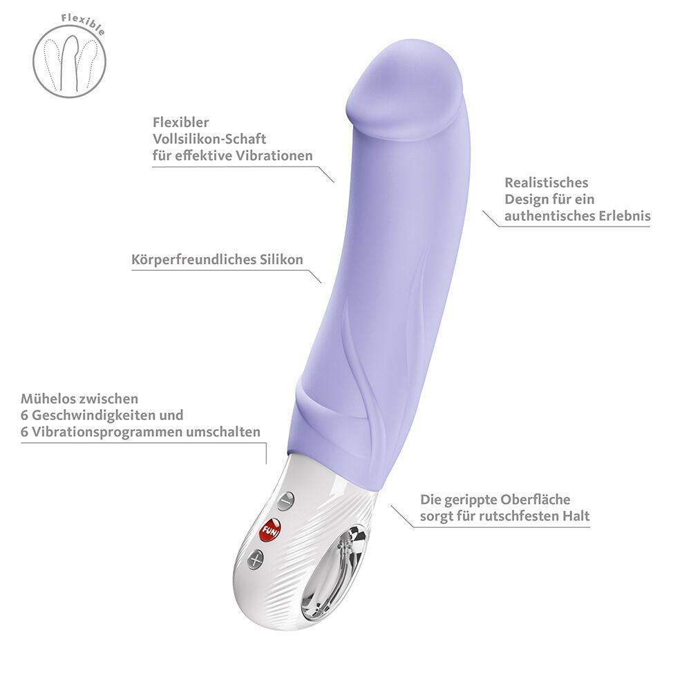 Вібратор для точки G Fun Factory BIG BOSS Purple, дуже потужний, 23,5 см Sex Aura Київ - фото 8