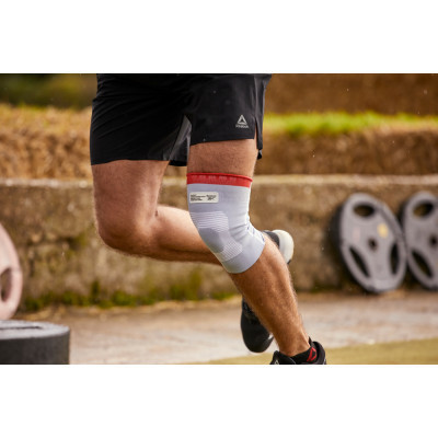 Фіксатор коліна Reebok Speedwick Knee Support білий, червоний RRSU-14324 M (885652015912) Вінниця - фото 12