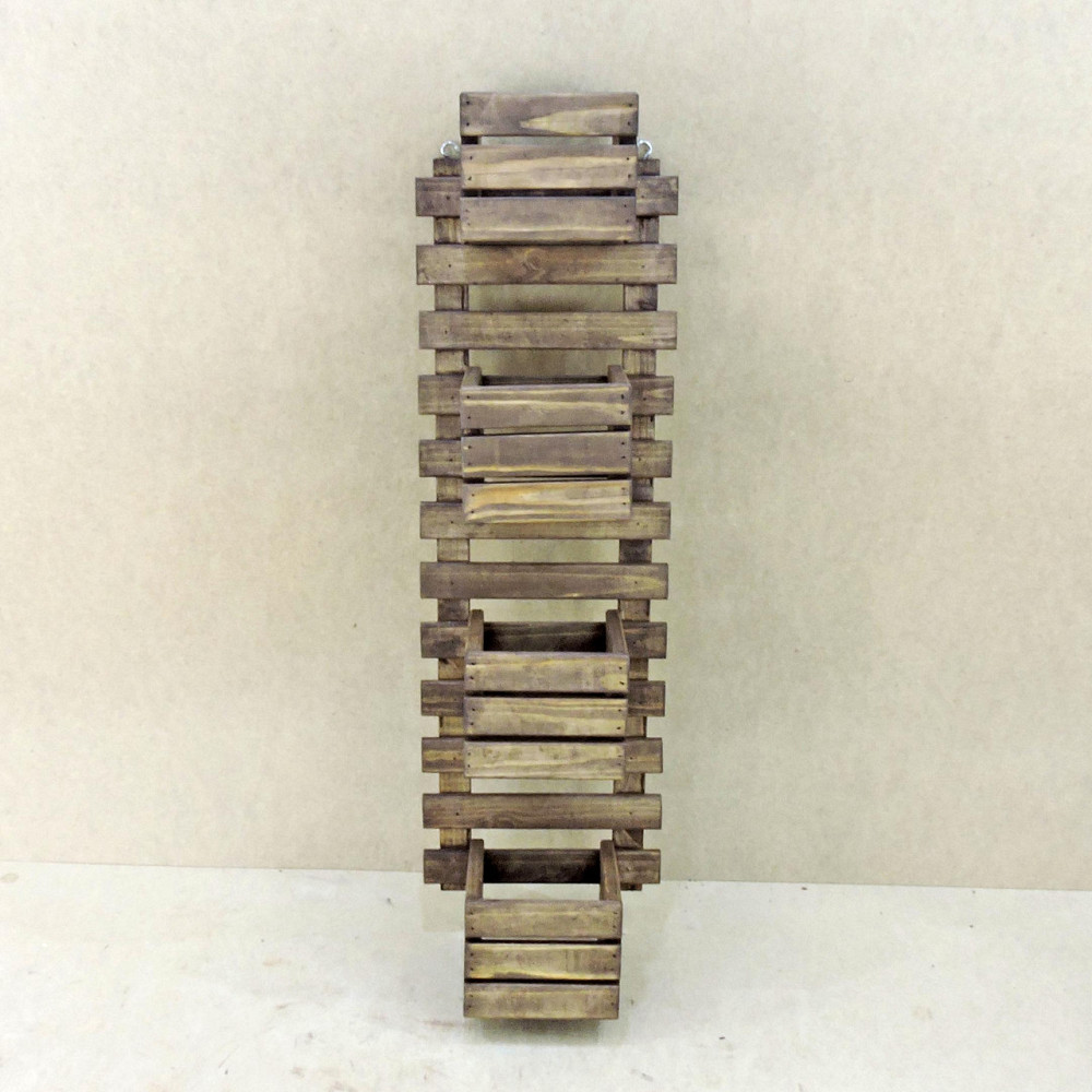 Полиця настінна для квітів "Форталеза" капучино Миколаїв - фото 2